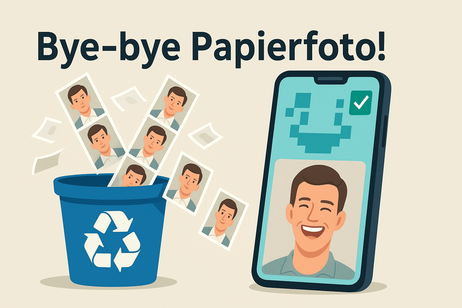 Keine Papierfotos für Reisepass und Personalausweis mehr