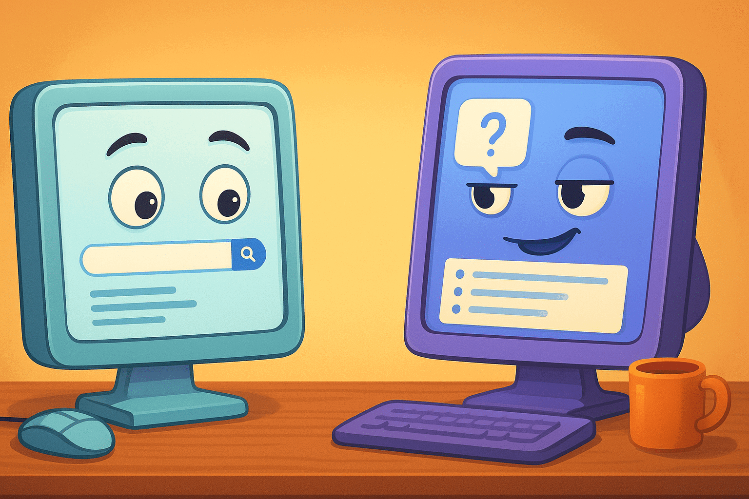 Suchen besser per Suchmaschine oder KI