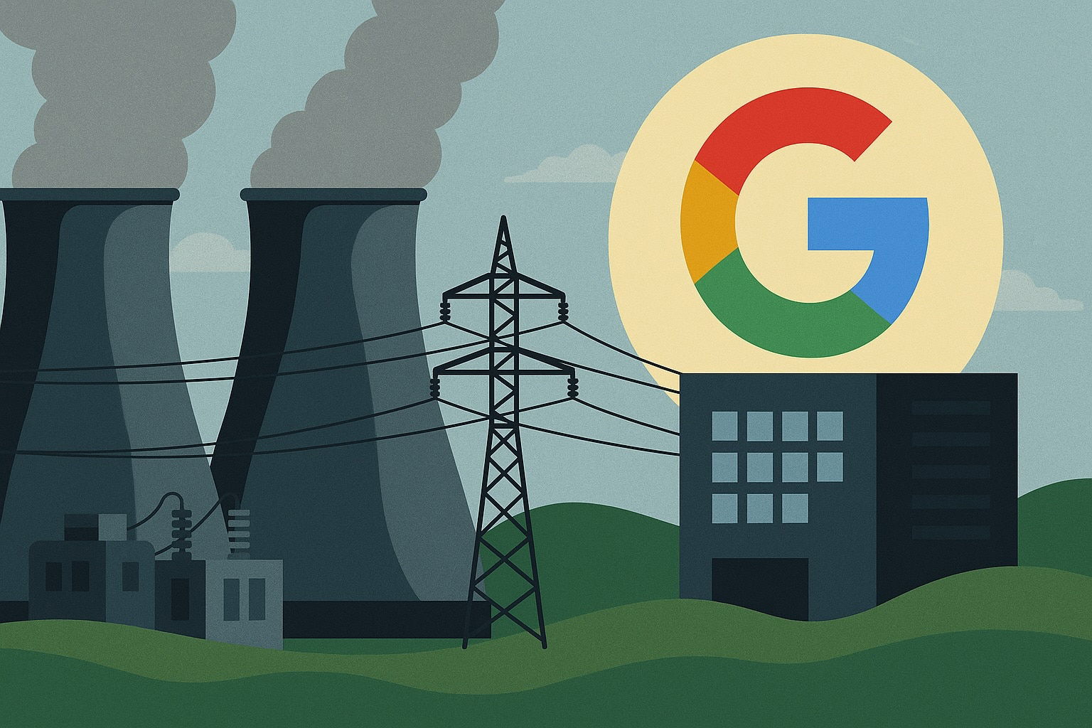 Google plant eigene Atomkraftwerke (AKWs) zum Betrieb der Rechenzentren