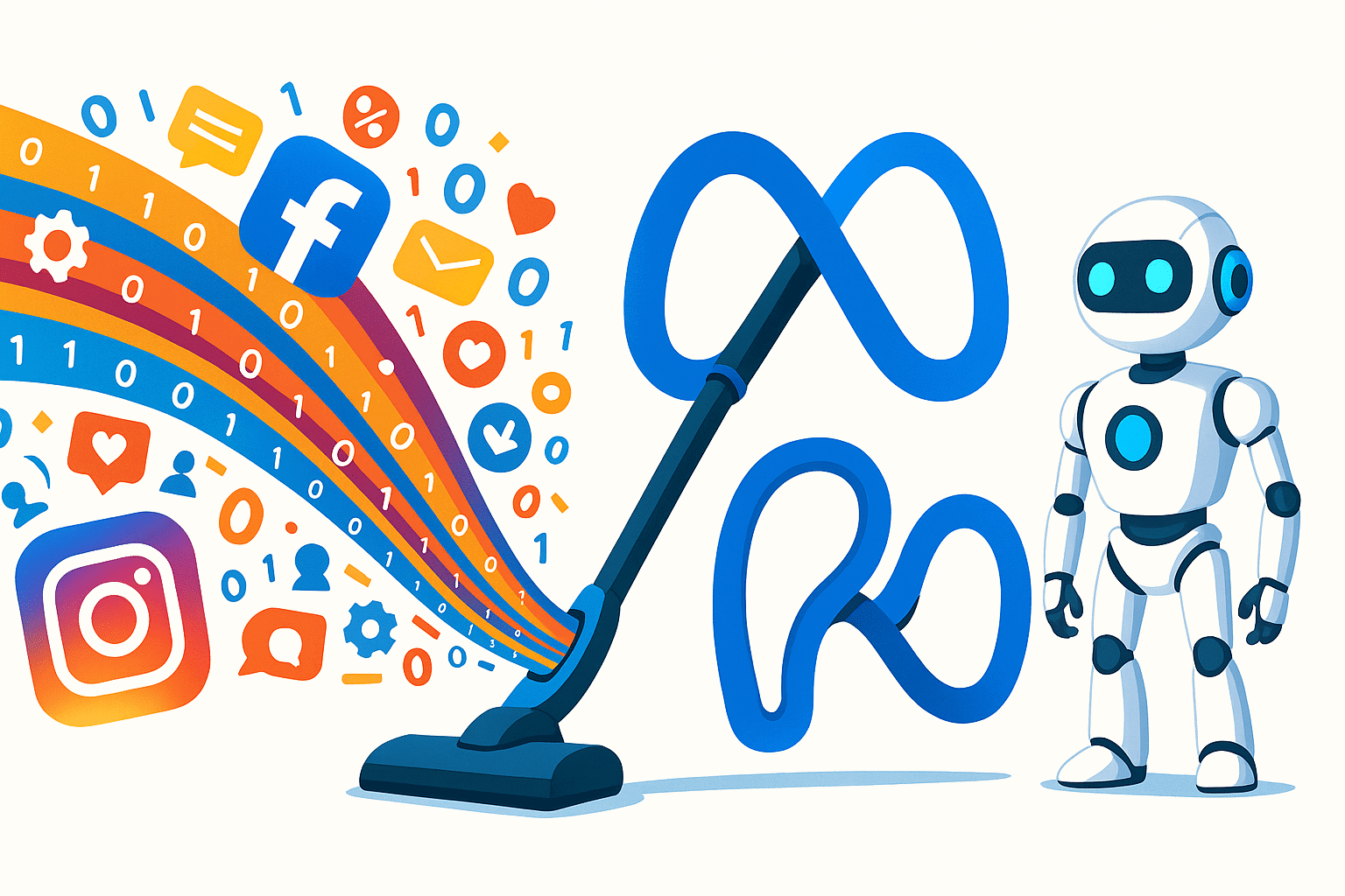 Meta will seine KI-Modelle besser machen und mit den Daten aus Facebook und Instagram trainieren