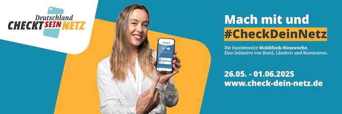 Deutschland checkt sein Netz: Erste bundesweite Mobilfunk-Messwoche startet