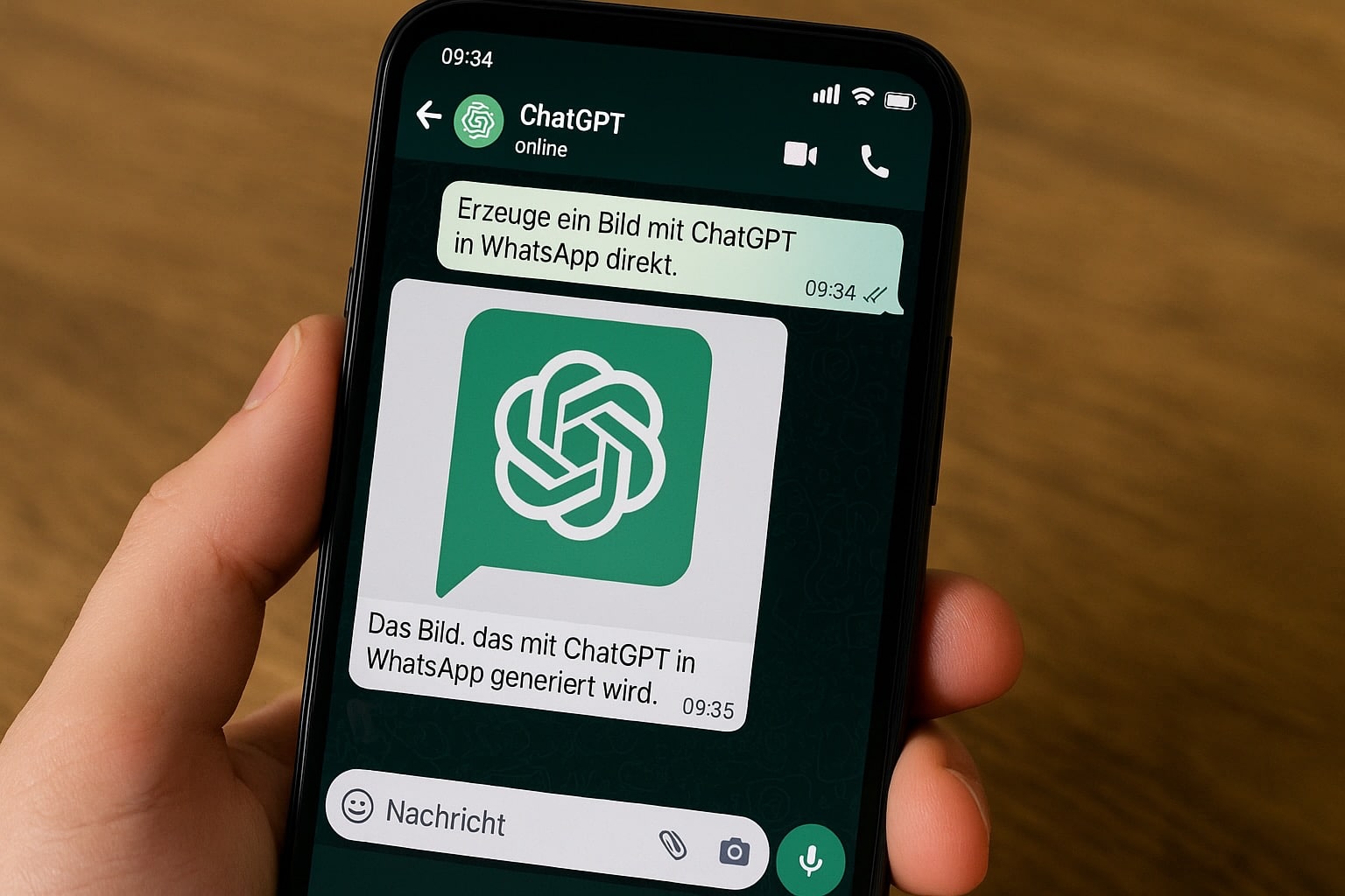 WhatsApp, KI, ChatGPT, Bilder, KI Bilder, Messenger