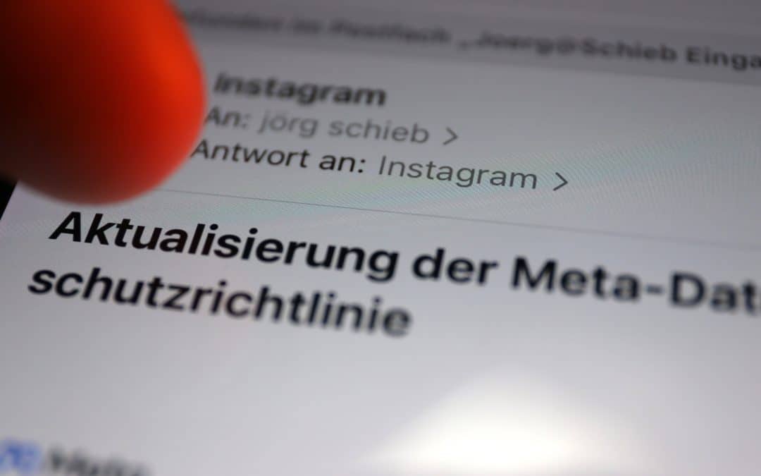 Neue Datenschutzregeln bei Meta: Was sich ab 16. Juni ändert