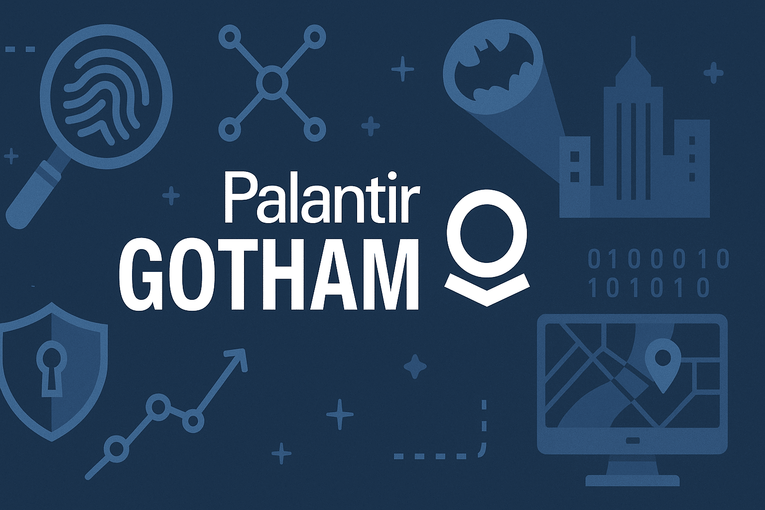 Palantir Gotham ist ein Analyse-Tool. das immense Datenmengen aus unterschiedlichen Quellen schnell verarbeitet und visualisiert