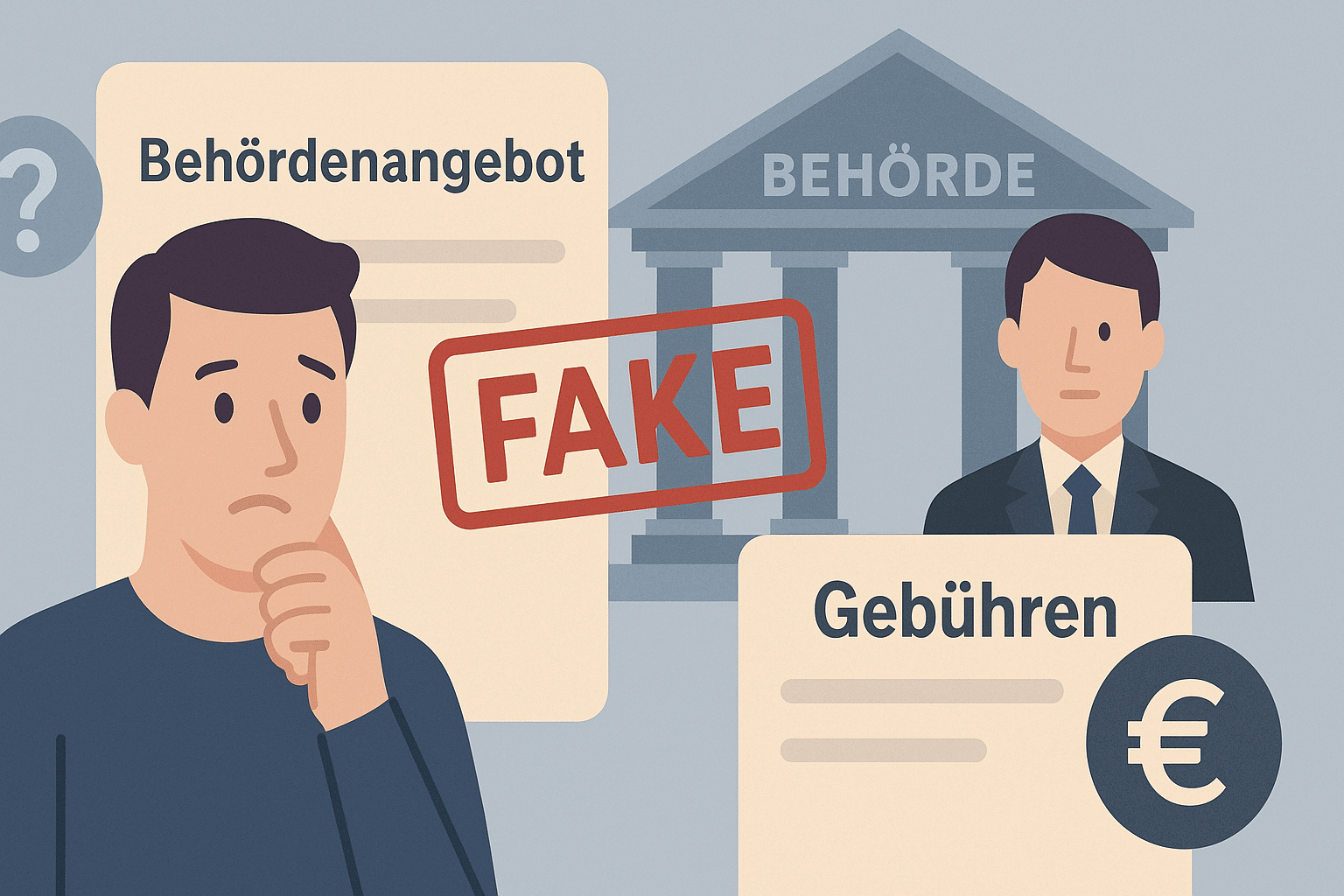 Fake-Anbieter verkaufen eigentlich kostenlose oder deutlich günstigere Dienstleistungen zu überhöhten Preisen