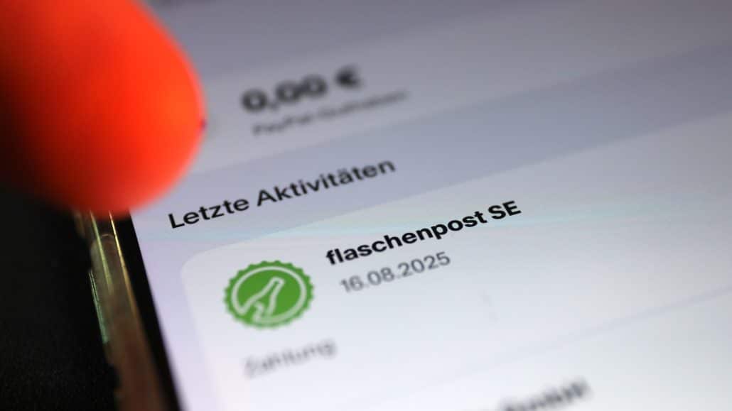 Unbedingt die aktuellen Transaktionen überprüfen