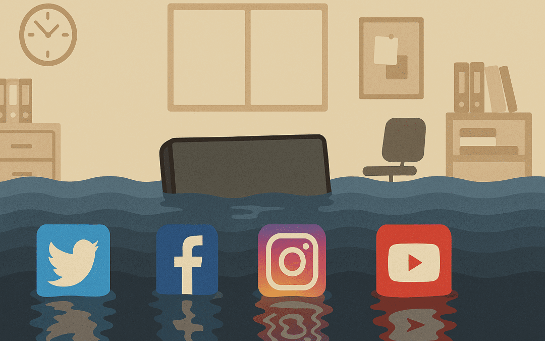 Stirbt Social Media – oder ertrinkt es in KI-Müll?