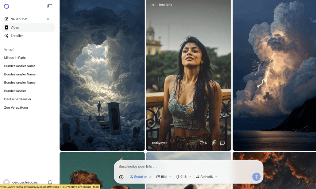 Meta AI bietet beeindruckende KI-Funktionen beim Erstellen von Bildern und Videos