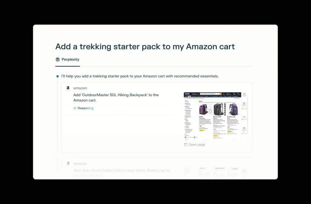 Der Comet Browser von Perplexity übernimmt Aufgaben automatisch