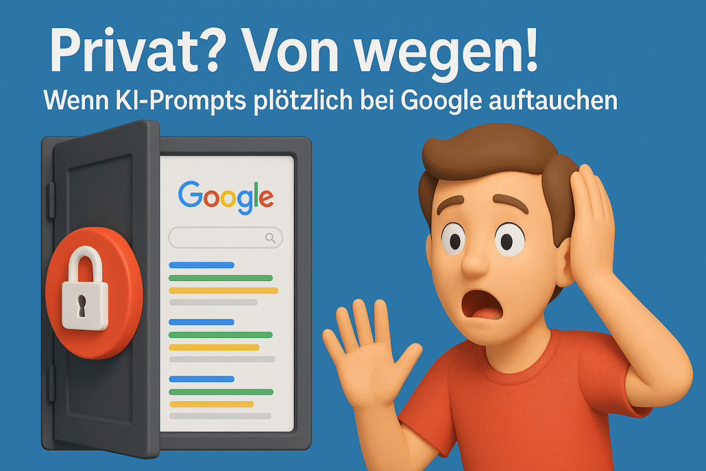 Das sollte auf keinen Fall passieren: Private ChatGPT Prompts sind auf Google aufgetaucht