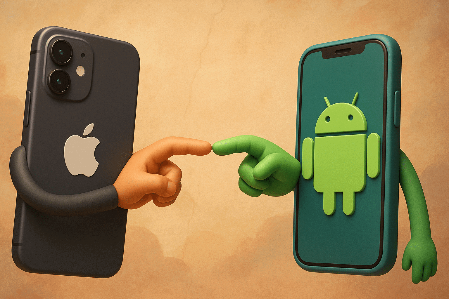 Endlich werden künstliche Grenzen eingerissen: Android- und iPhone-Nutzer können jetzt drahtlos per AirDrop Daten und Fotos austauschen. Google hat das ohne Apples Mitarbeit gebaut.