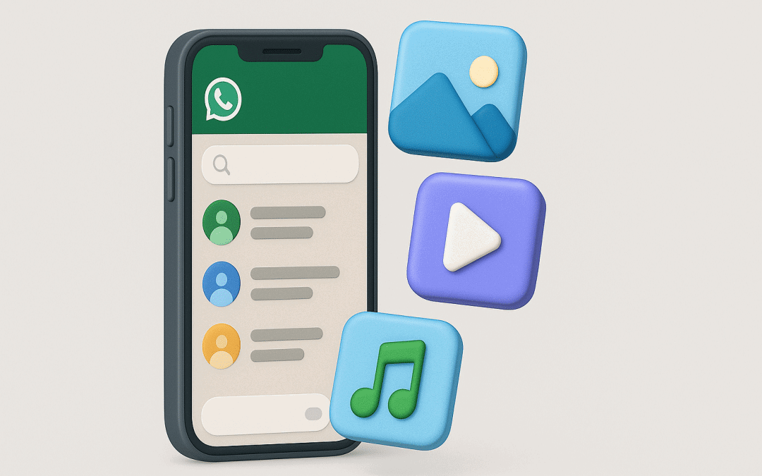 WhatsApp räumt auf: Der neue Media-Hub bringt Ordnung in deine Dateien