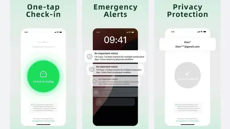 Bist du noch da? Diese App fragt jeden Tag, ob du lebst