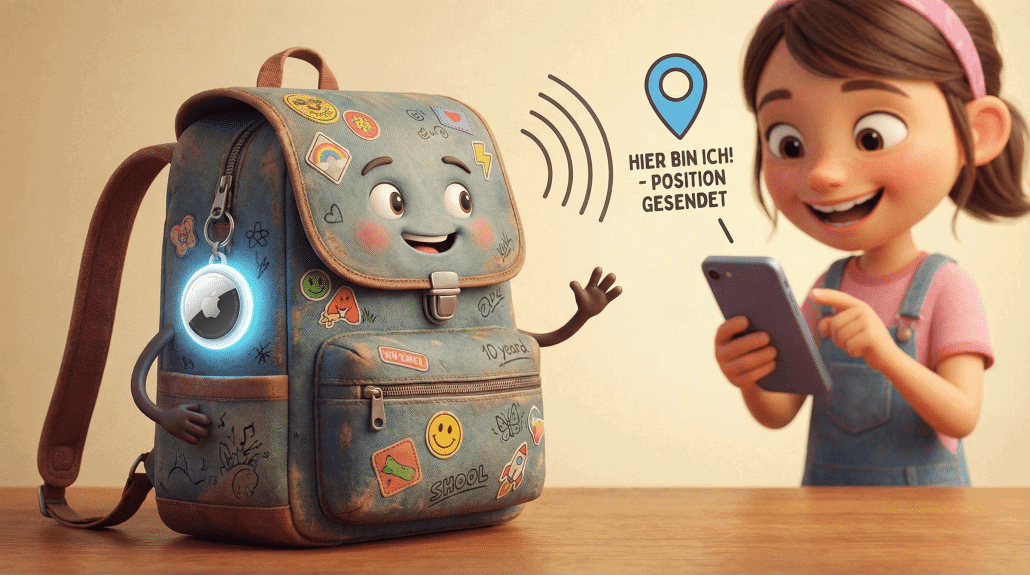 Beliebt: Eltern tracken den Aufenthaltsort ihrer Kids mit AirTag