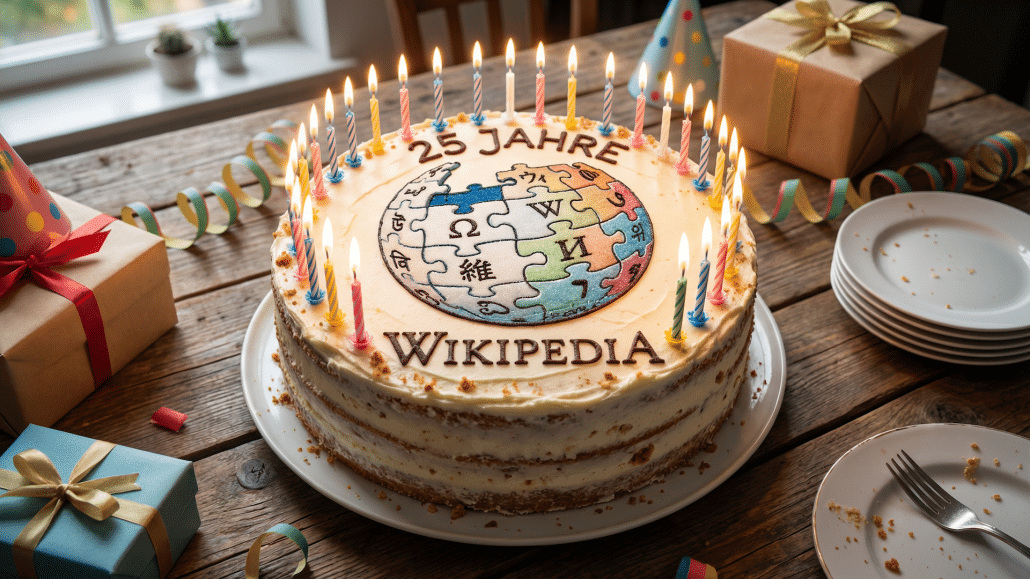 25 Jahre Wikipedia: Das größte Nachschlagewerk der Welt feier Geburtstag