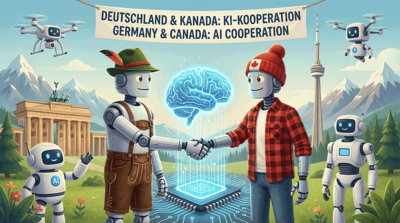 Deutschland und Kanada planen eine KI Allianz
