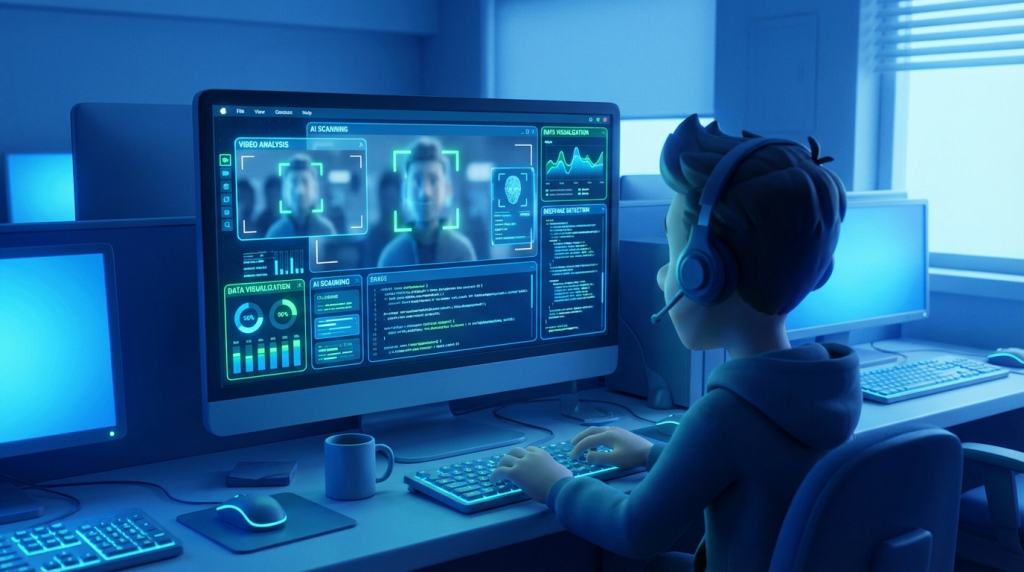 Deepfakes,KI-Videos,Desinformation,Social Media,Medienkompetenz