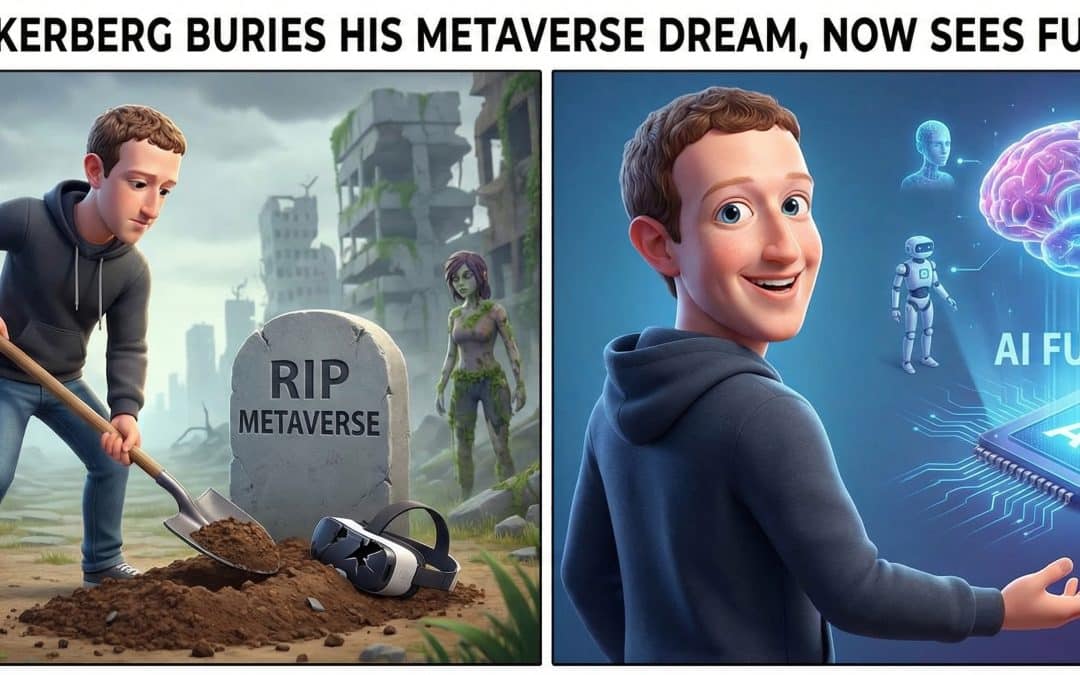 80 Milliarden Dollar versenkt: Meta beerdigt das Metaverse – und setzt alles auf KI