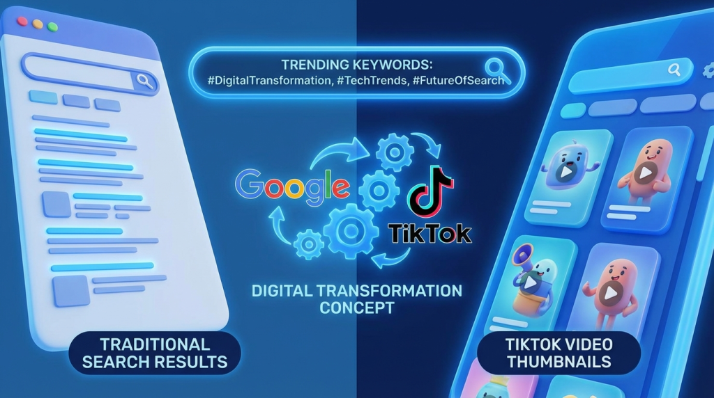 Social Search,TikTok,Instagram,Suchverhalten,Content Marketing