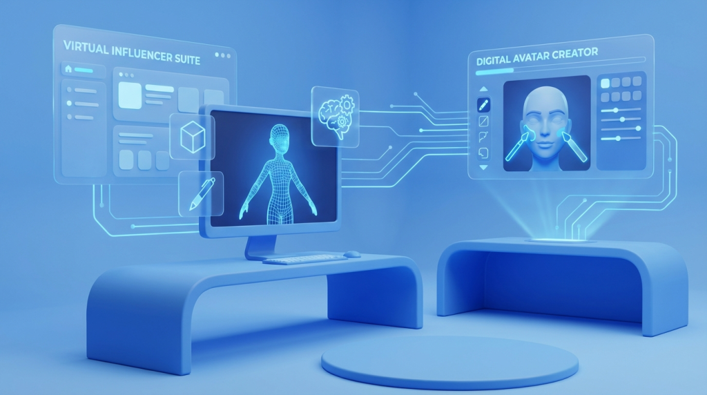 KI-Influencer,virtuelle Influencer,Instagram,Social Media,Künstliche Intelligenz