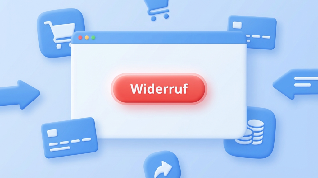 Widerrufsbutton Pflicht: Online Shopping Rechte ab Juni