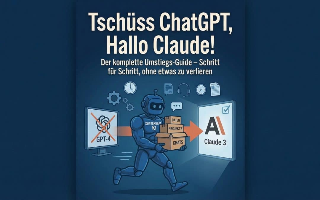 Von ChatGPT zu Claude wechseln: Warum gerade so viele umsteigen – und wie einfach es geht
