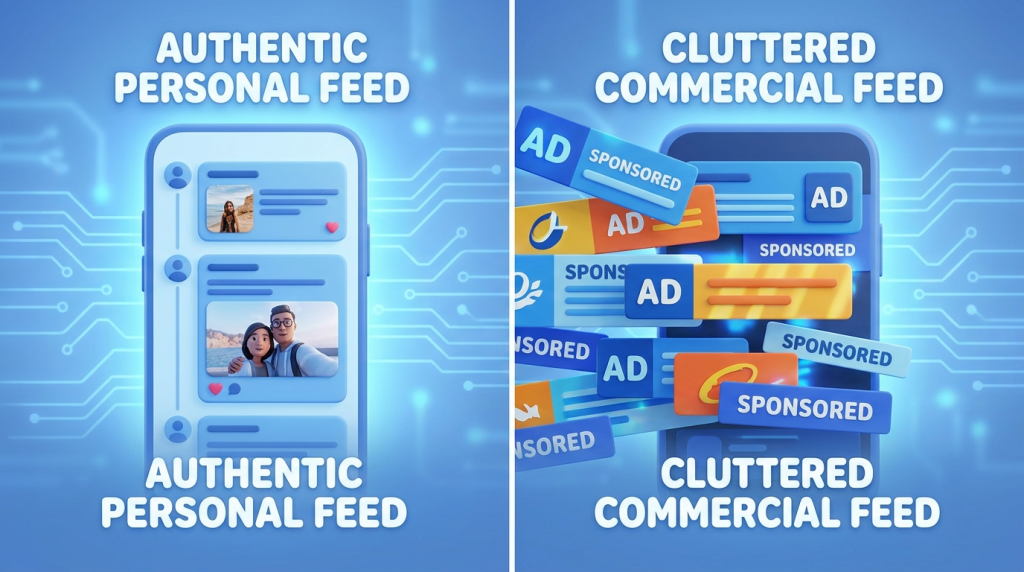 Instagram,Social Media,Werbung,Digital Detox,BeReal