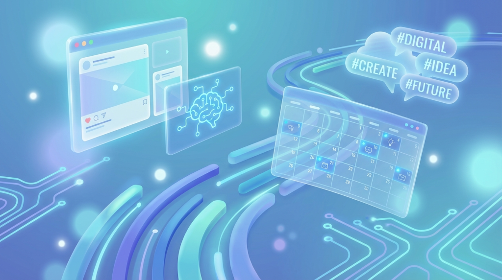 KI,Social Media,Content Marketing,Metricool,Automation