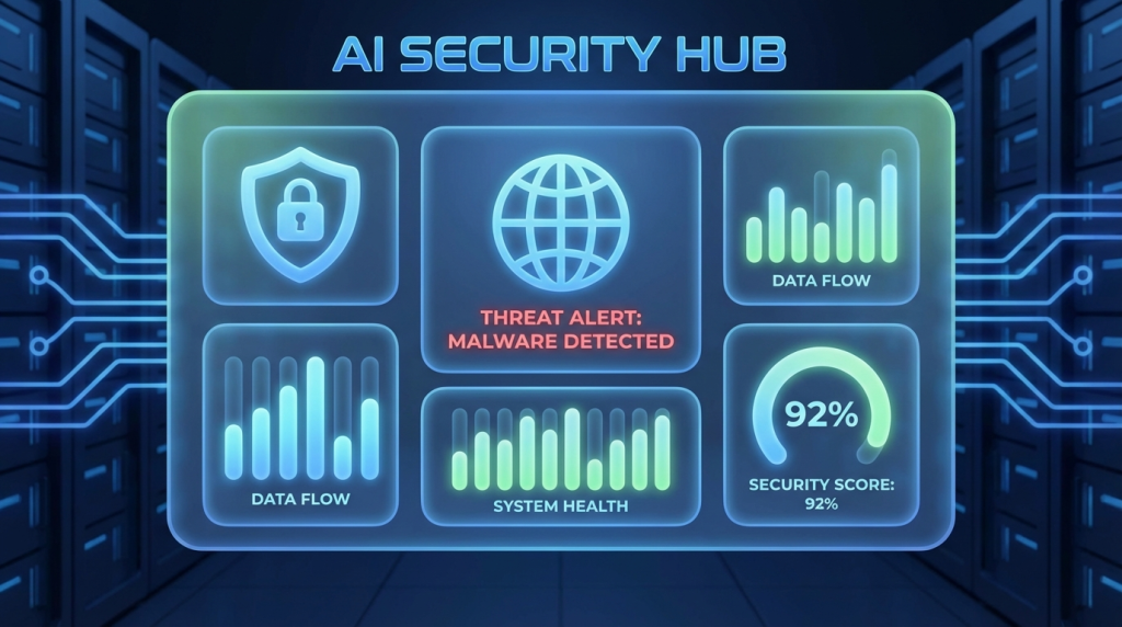 KI,Cybersecurity,Cyberangriffe,Datenschutz,Sicherheit