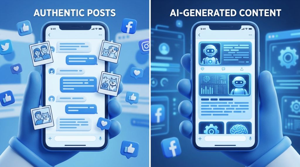 ki generierte inhalte erkennen: social media guide featured KI-generierte Inhalte erkennen: Social Media Guide