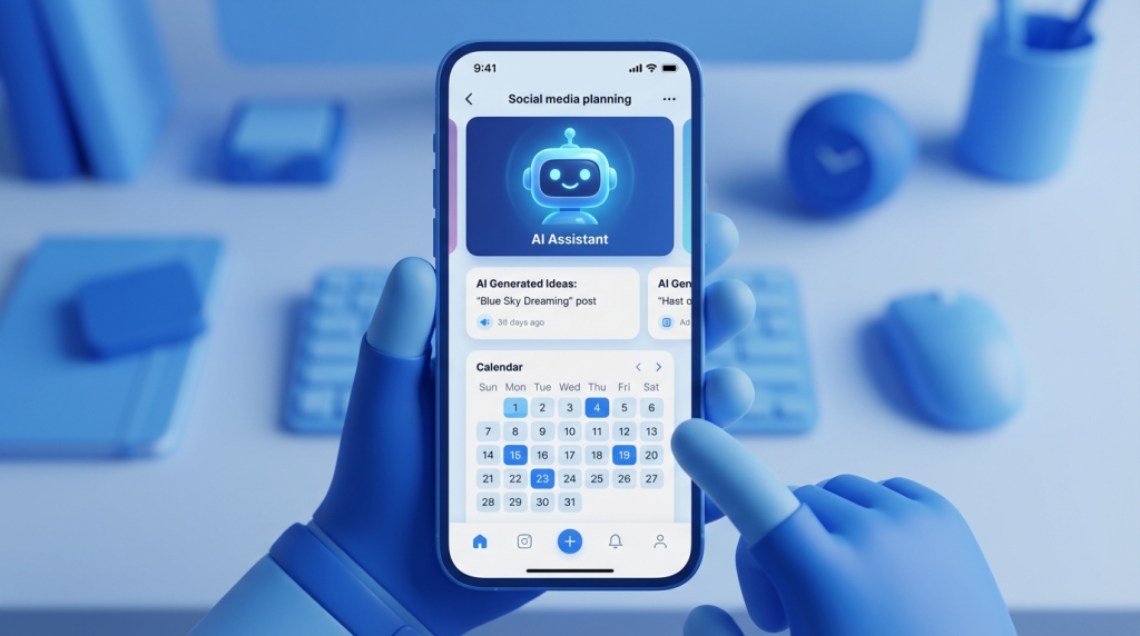 Metricool,KI,Content Planung,Social Media,Instagram