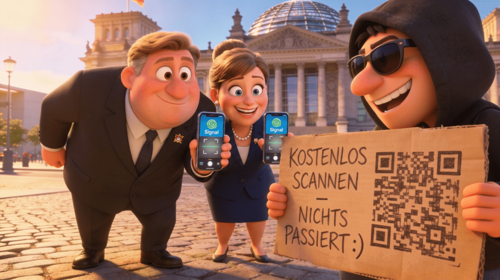 Signal ist eigentlich ein sicherer Messenger: Doch das nützt alles nichts, wenn User alle Sicherheitsregeln ignorieren