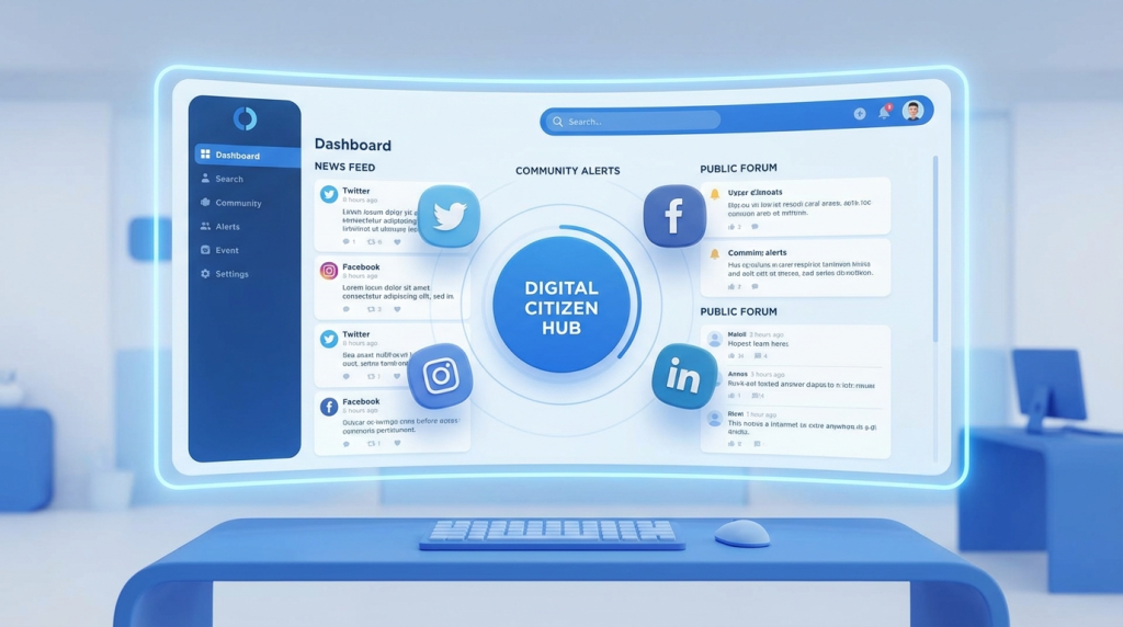 social wall für behörden: digitale verwaltung erklärt featured Social Wall für Behörden: Digitale Verwaltung erklärt