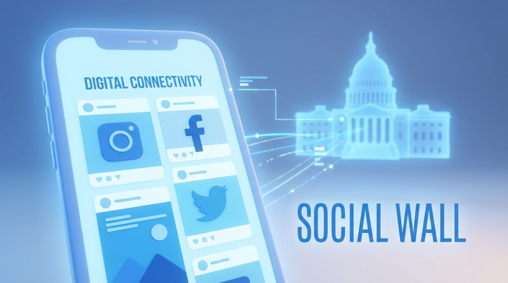 Social Wall,digitale Verwaltung,Bürgernah,Social Media,Behörden