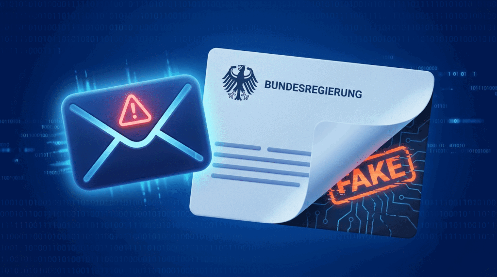 Phishing E-Mail vom Bundeszentralamt erkennen: So schützt ihr euch