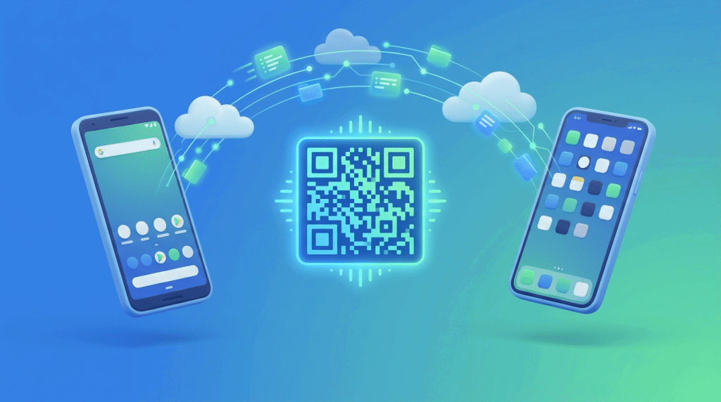 Quick Share Android: Dateien an iOS & per QR-Code senden