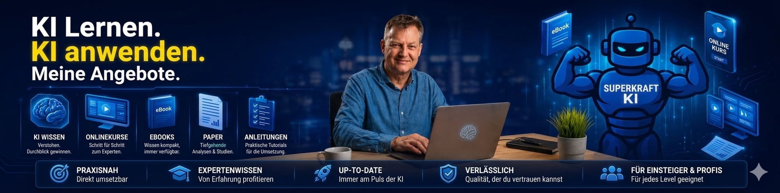 KI-Kurse Superkraft KI von Jörg Schieb