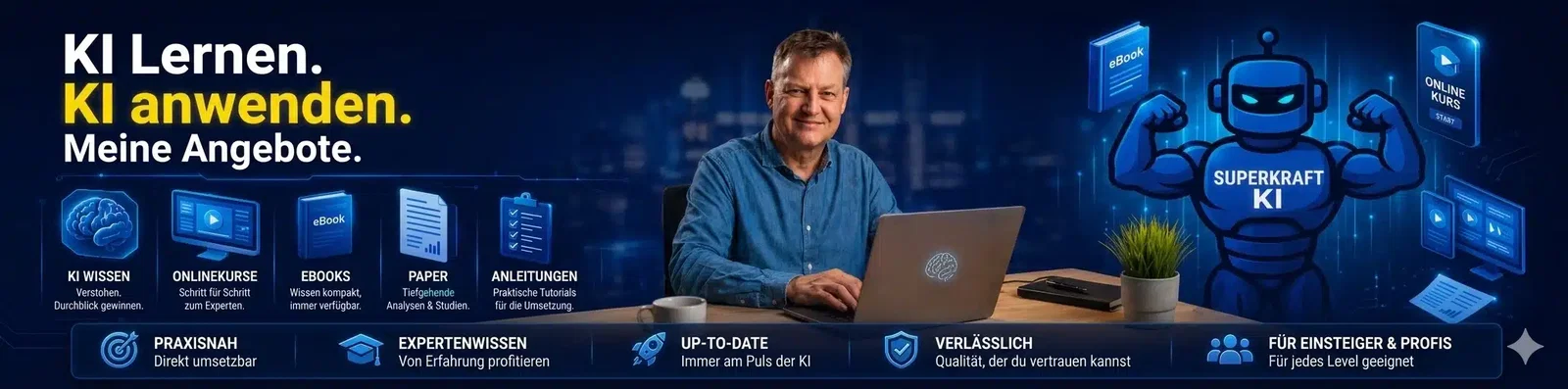 KI-Kurse Superkraft KI von Jörg Schieb