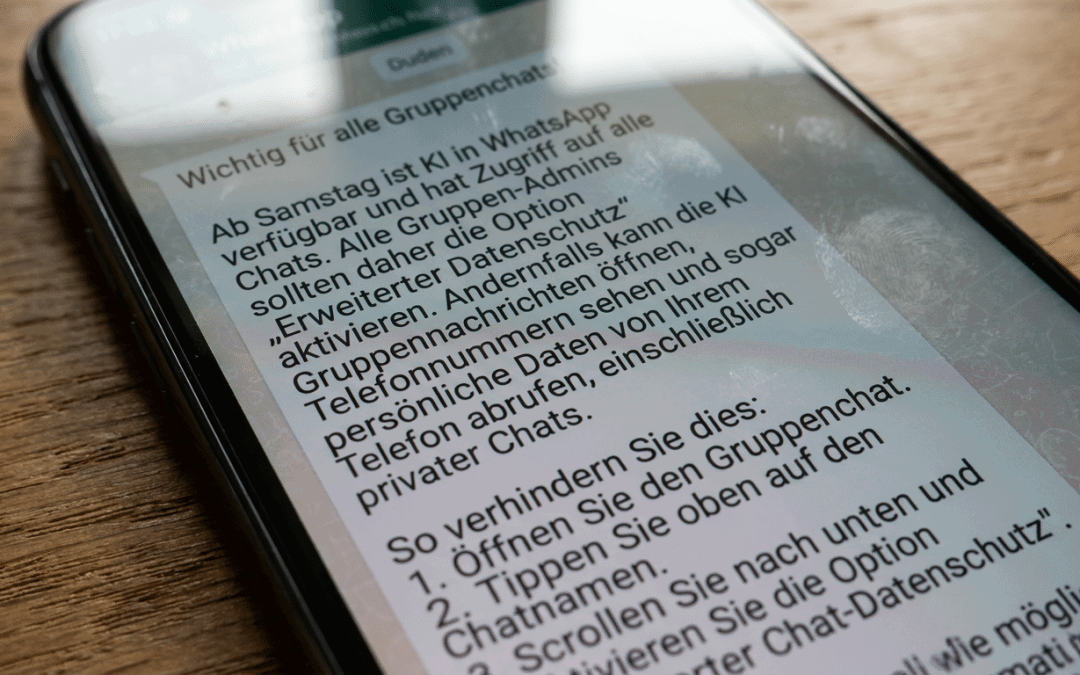 Liest Metas KI jetzt alle WhatsApp-Chats mit? Der Kettenbrief im Faktencheck