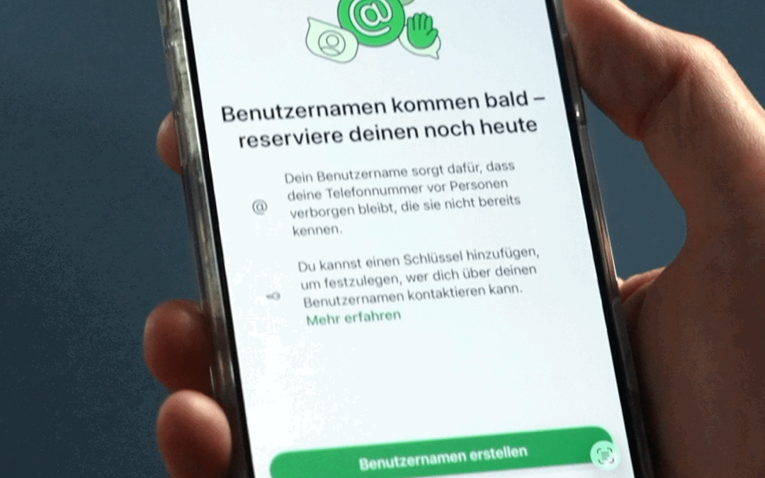 WhatsApp-Benutzernamen: Endlich ohne Handynummer chatten – na ja, fast