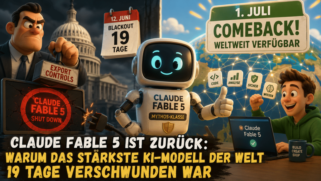 KI-Roboter Claude Fable 5 feiert weltweites Comeback