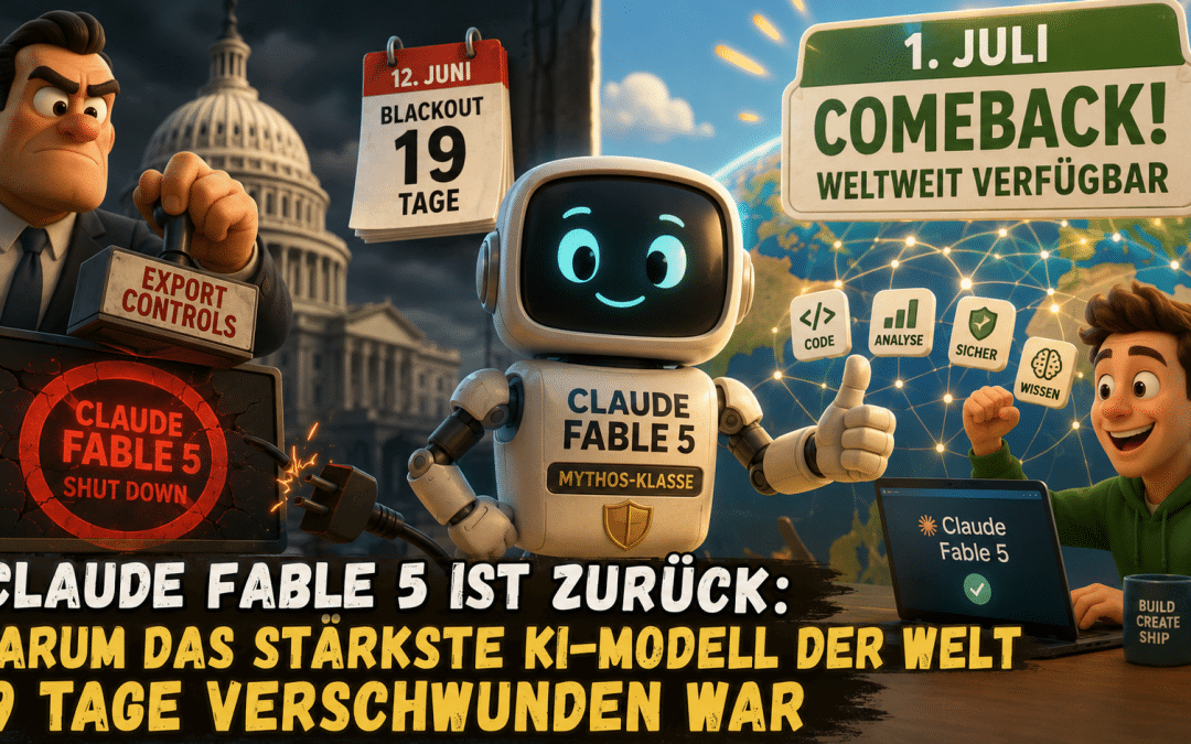 Claude Fable 5 ist zurück: Warum das stärkste KI-Modell der Welt 19 Tage verschwunden war
