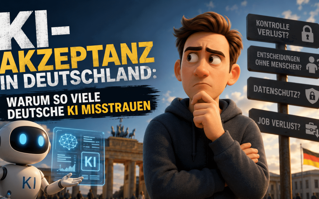 KI-Akzeptanz in Deutschland: Warum so viele Deutsche KI misstrauen
