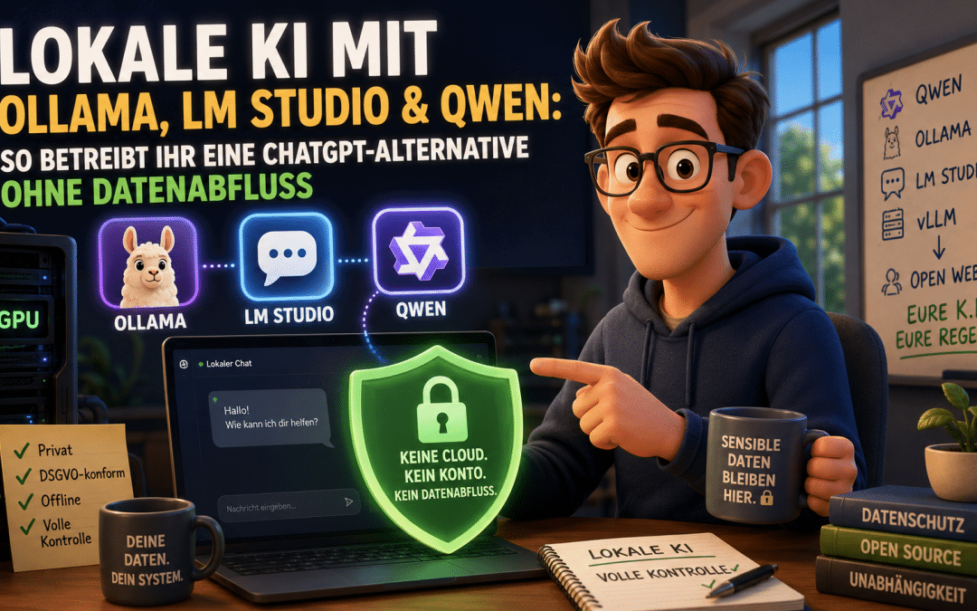 Lokale KI mit Ollama, LM Studio & Qwen: So betreibt ihr eine ChatGPT-Alternative ohne Datenabfluss