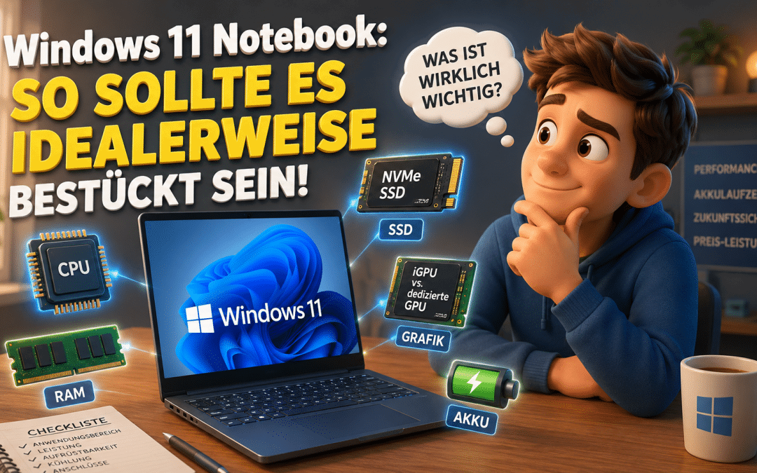 Windows 11: Diese Anforderungen muss dein Notebook erfüllen