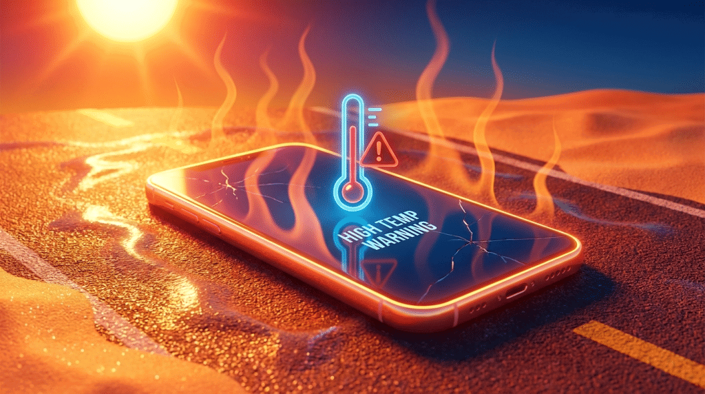 Smartphone Akku Hitze: So vermeidet ihr Schäden ab 35 Grad