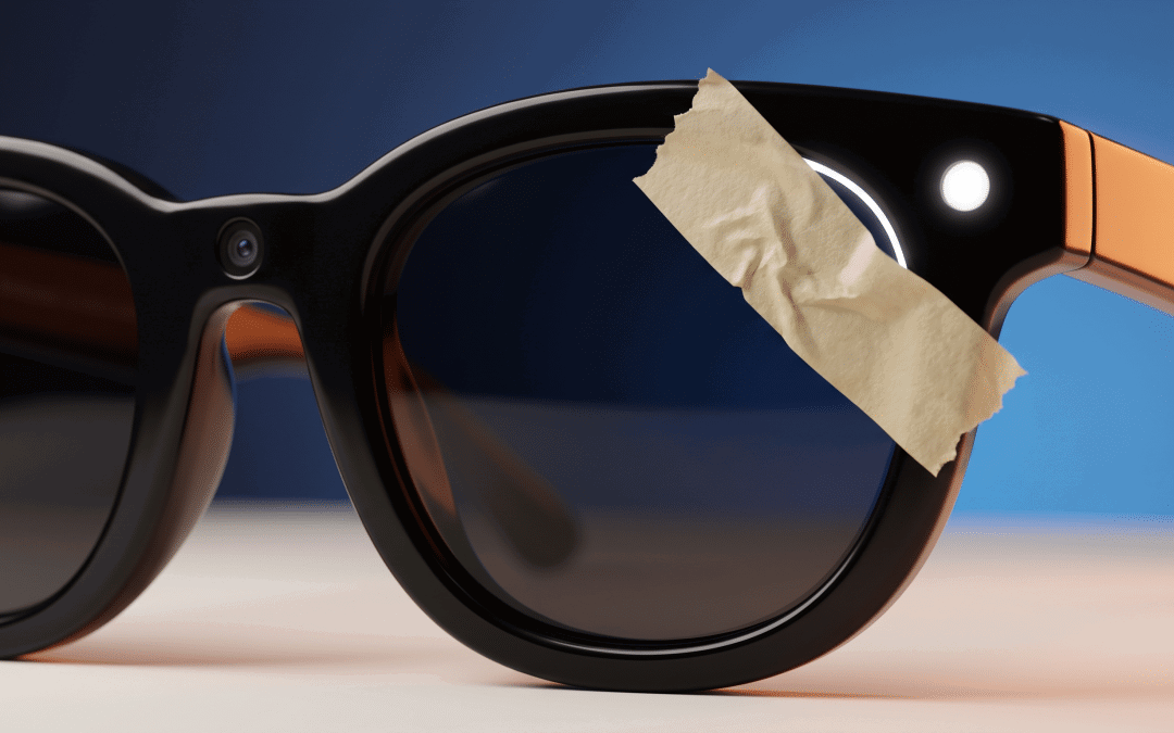 Klebeband gegen Kontrollleuchte: Meta stopft die letzte Lücke seiner Smart Glasses
