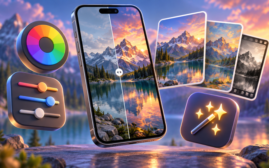 Die besten Bildbearbeitungs-Apps für das iPhone