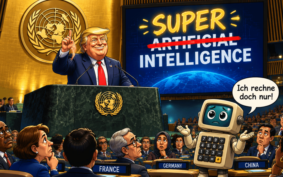Trump benennt KI in „Super Intelligence“ um: Er streicht das falsche Wort