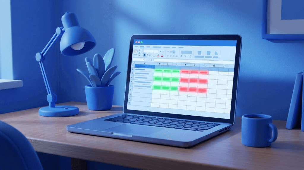 So fügst du in Excel bedingte Formatierung ein